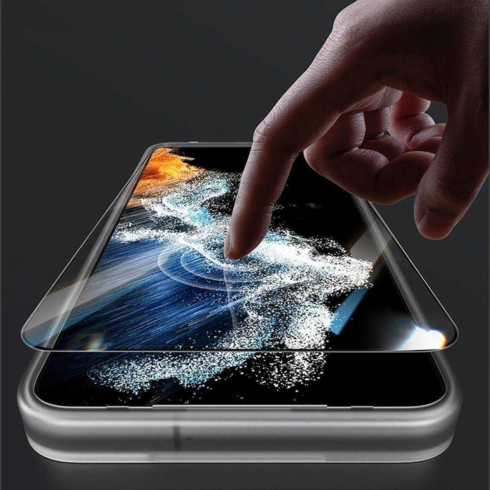 TelForceone Nemo Apsauginis stiklas 5D Apple iPhone 11 / XR Full Glue Envelope juodas