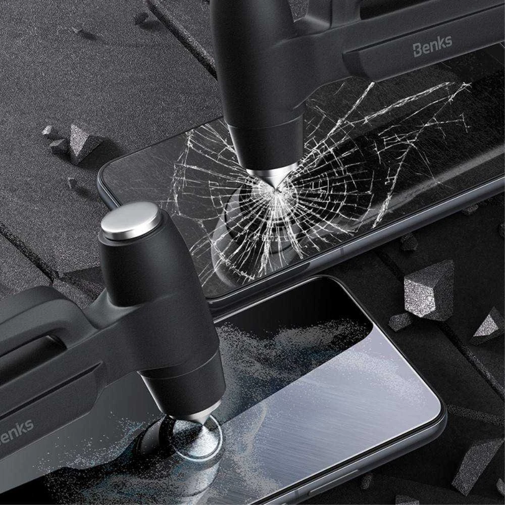 TelForceone Nemo Apsauginis stiklas 5D Apple iPhone 11 / XR Full Glue Envelope juodas