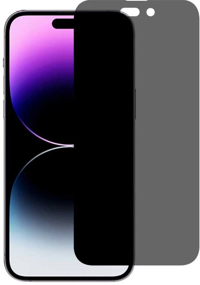 Nemo Apsauginis stiklas Apple iPhone 14 Pro Max Privacy Apsauginis stiklas juodas