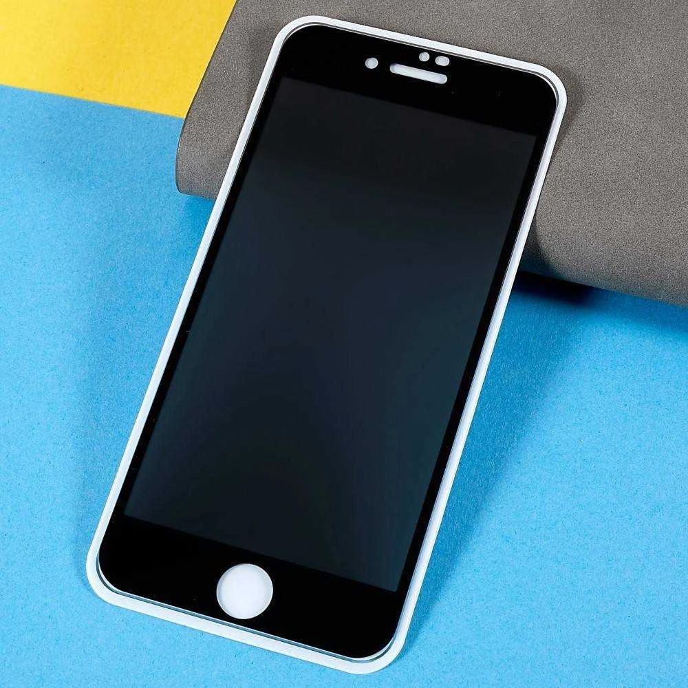 Nemo Apsauginis stiklas telefonui Apple iPhone SE 2022 / SE 2020 / 7 / 8 Privacy Apsauginis stiklas telefonui juodos spalvos krašteliu