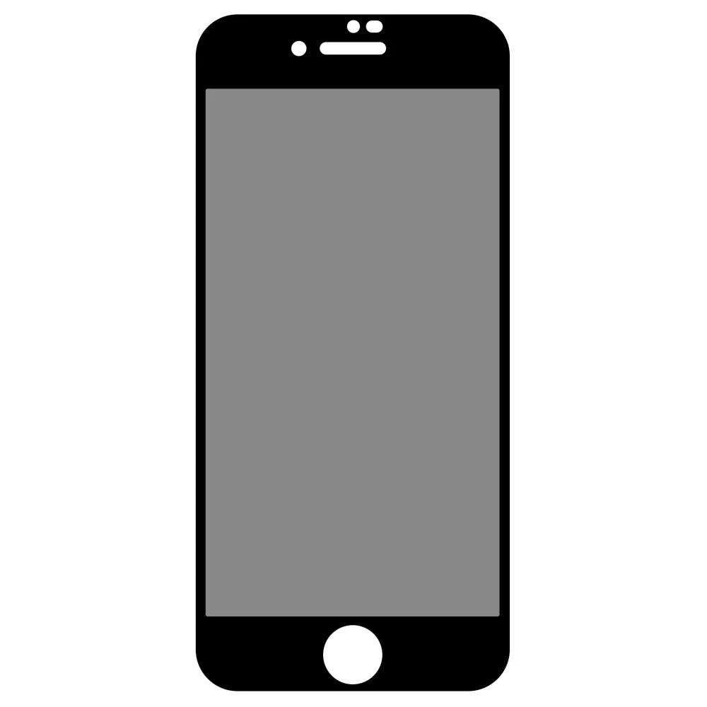 Nemo Apsauginis stiklas telefonui Apple iPhone SE 2022 / SE 2020 / 7 / 8 Privacy Apsauginis stiklas telefonui juodos spalvos krašteliu