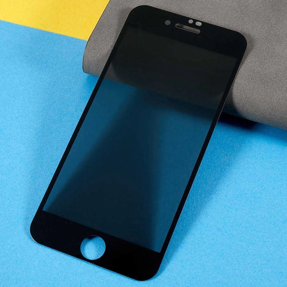 Nemo Apsauginis stiklas telefonui Apple iPhone SE 2022 / SE 2020 / 7 / 8 Privacy Apsauginis stiklas telefonui juodos spalvos krašteliu