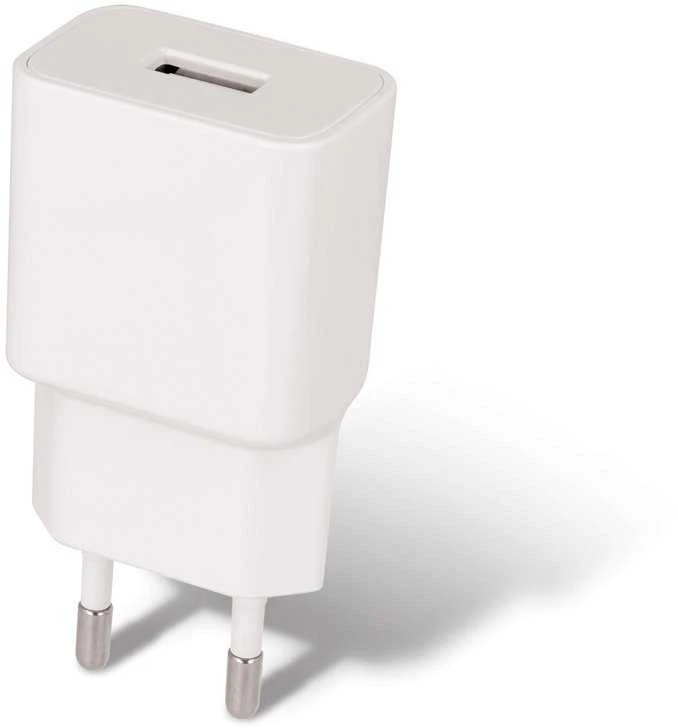 Įkroviklis buitinis Maxlife MXTC-01 FastCharging USB + microUSB (2.1A) baltas