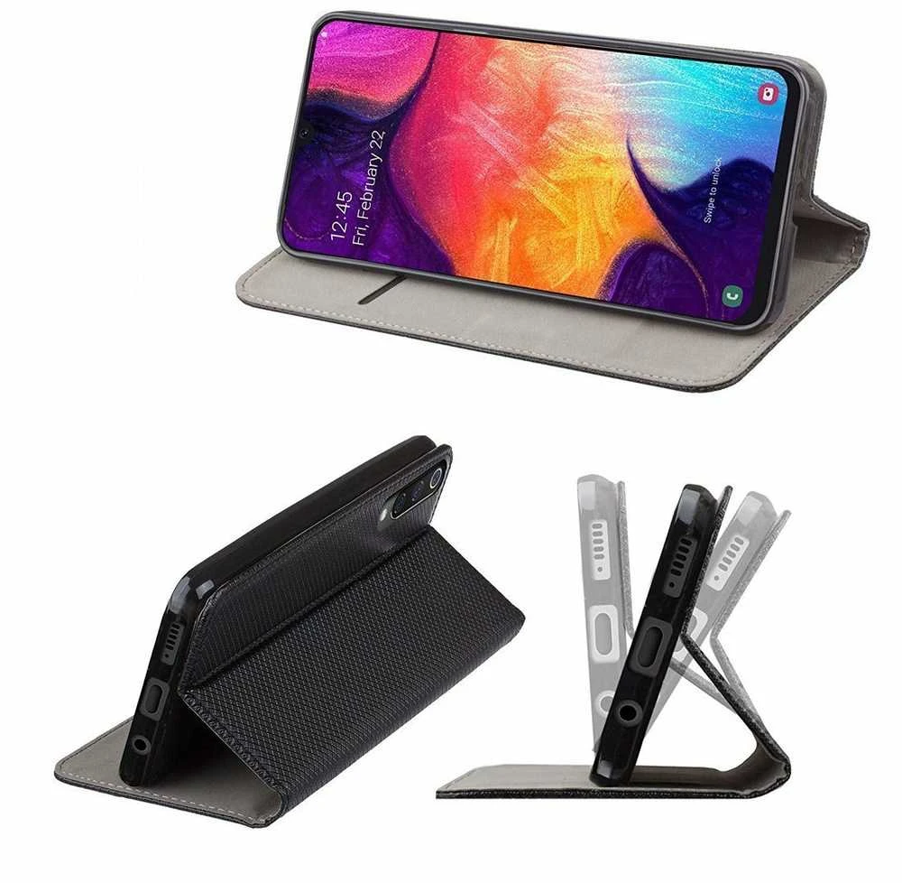 Reach Dėklas Smart Magnet Realme 8/8 Pro juodas