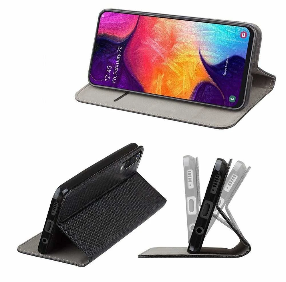 TFO Nemo Flip Magnet dėklas Samsung Galaxy S10e juodos spalvos