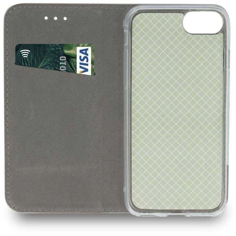 iLike atverčiamas dėklas skirtas Samsung A525 A52 4G/A526 A52 5G/A528 A52s 5G, tamsiai žalias