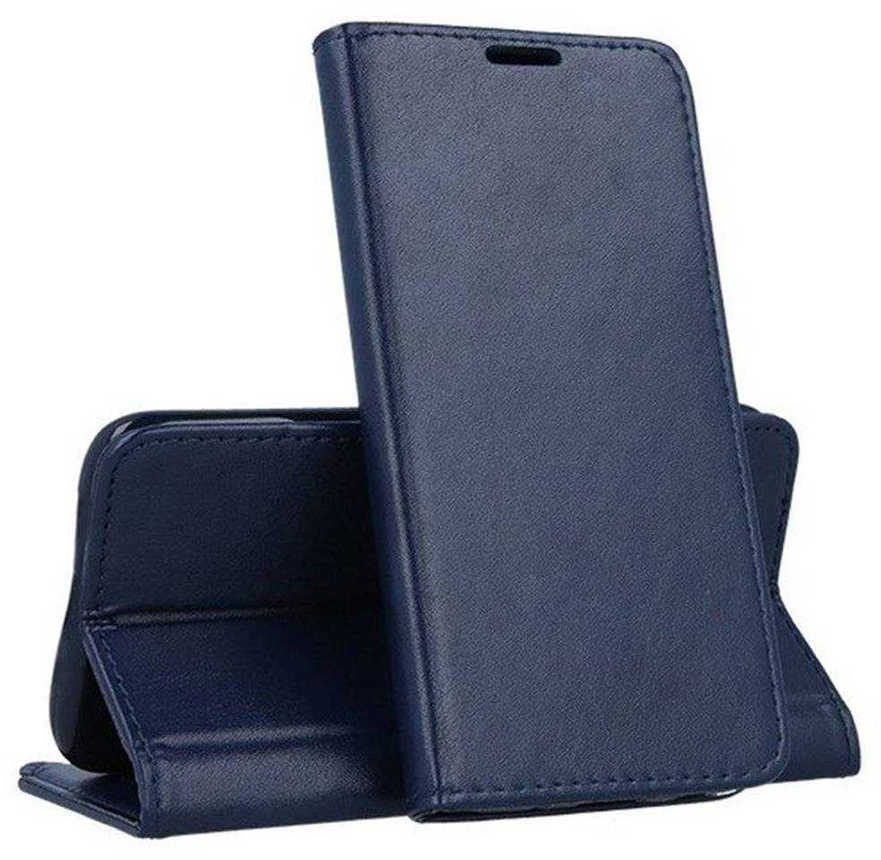 TFO Išmanusis magnetinis dėklas Samsung Galaxy M35 5G tamsiai mėlynas