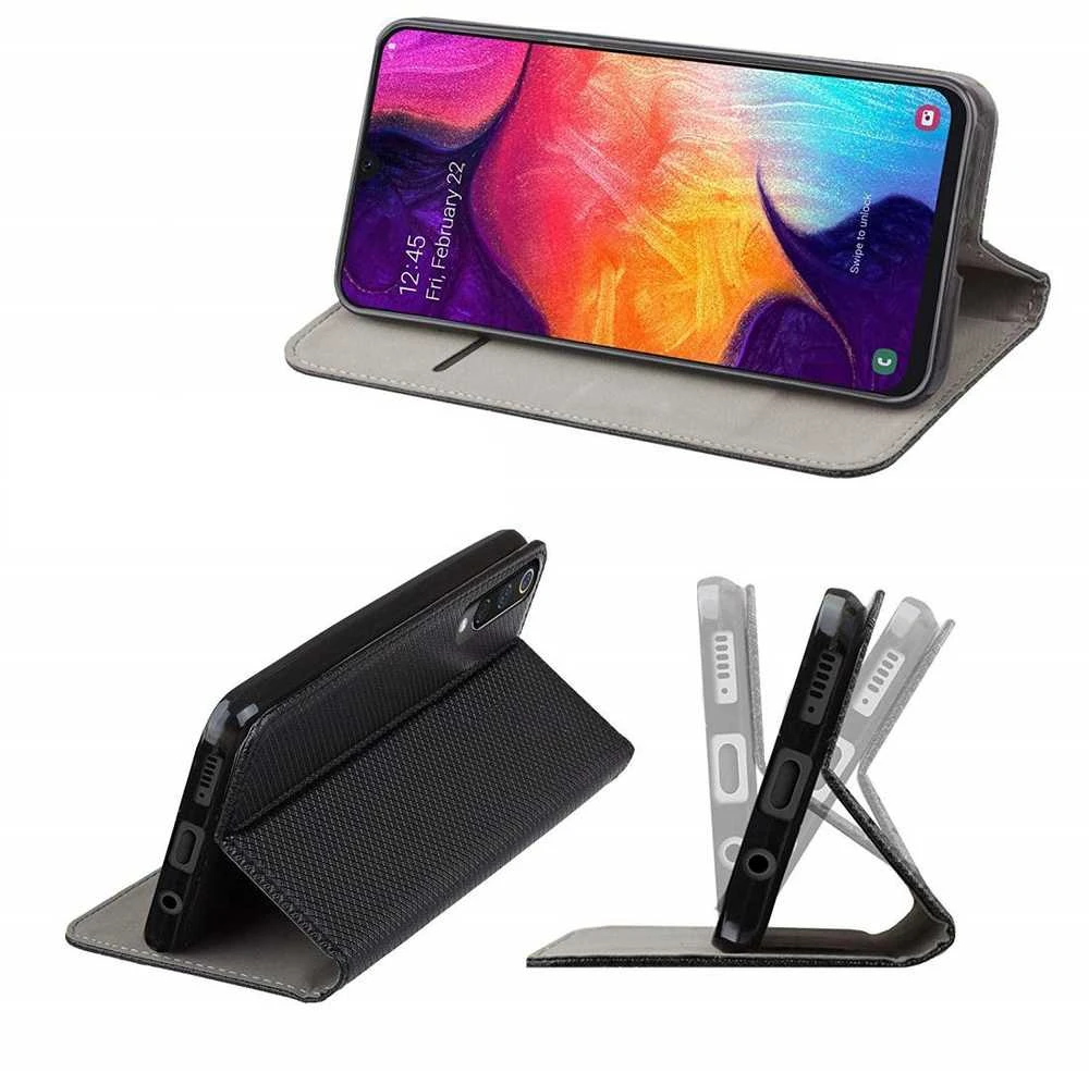 TelForceone Smart Magnetic dėklas skirtas Xiaomi Redmi Note 11 4G (GLOBAL) / Redmi Note 11s 4G, juodas