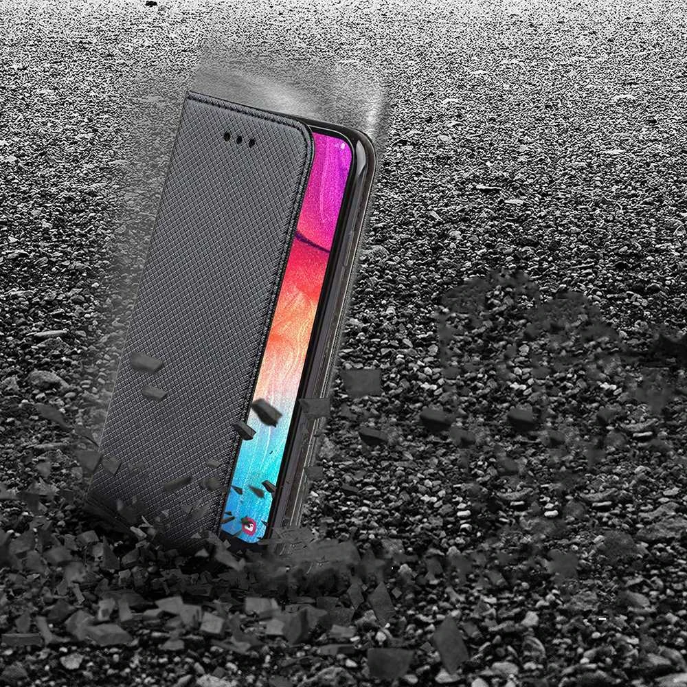TelForceone Smart Magnetic dėklas skirtas Xiaomi Redmi Note 11 4G (GLOBAL) / Redmi Note 11s 4G, juodas
