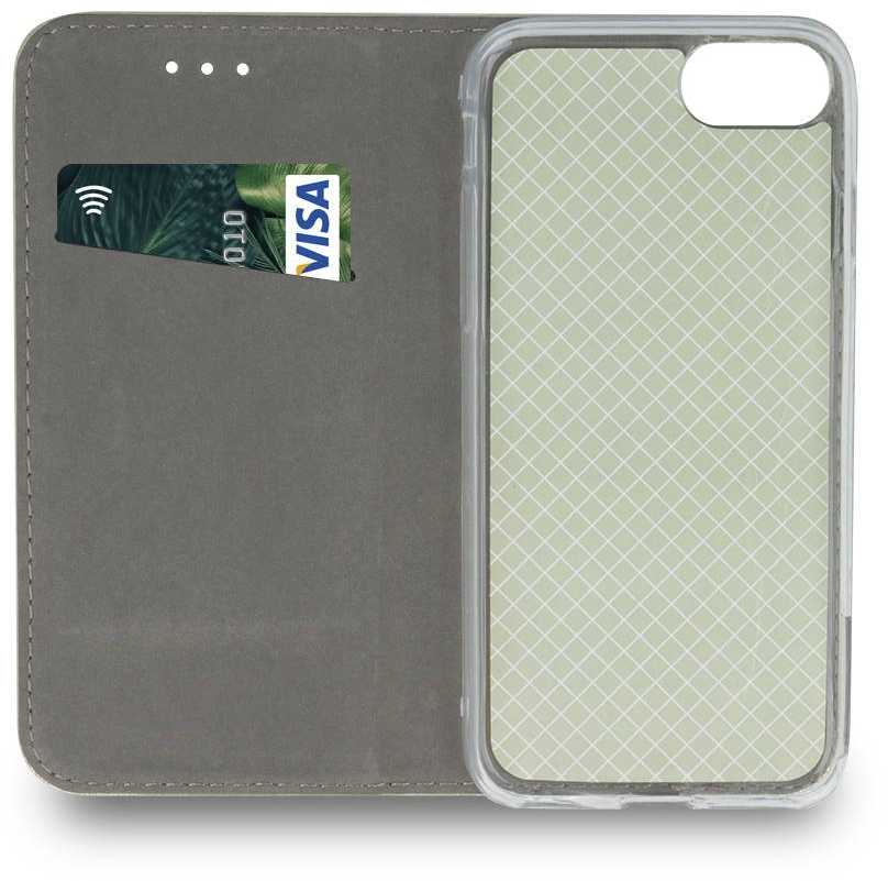 TFO Nemo Xiaomi Redmi NOTE 9S / 9 Pro atverčiamas Eco Leather Magnet Book Dėklas bordo spalvos