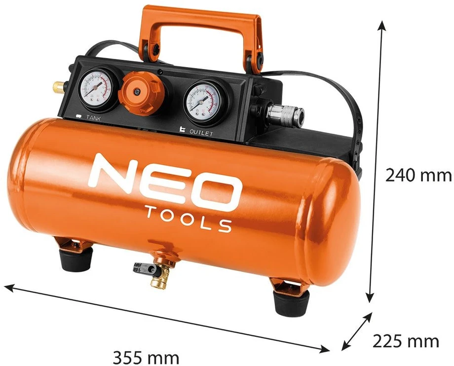NEO tools 04-620 oro kompresorius