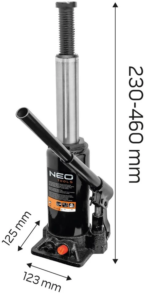 10-454 NEO BUTELINIS KELTUVAS 10T, 150MM, 6KG