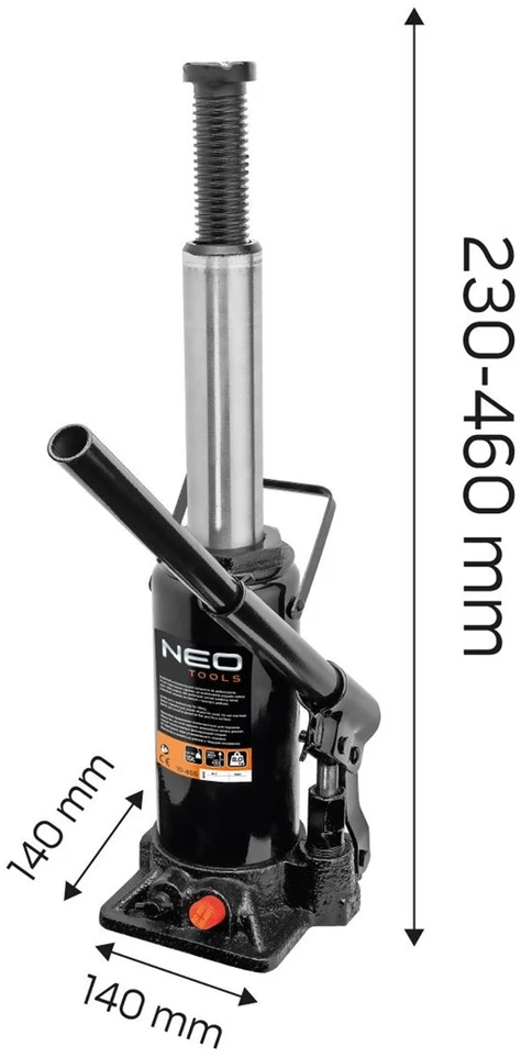 10-455 NEO BUTELINIS KELTUVAS 15T, 150MM, 8KG