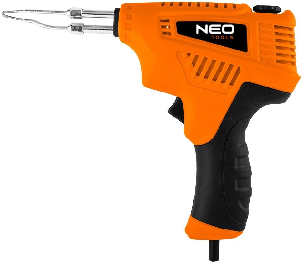 Neo Tools Lutownica 200 W transformatorinis lituoklis, dėkle