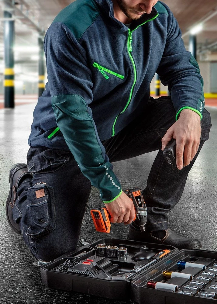 Darbo kelnės Neo Denim, mėlynos