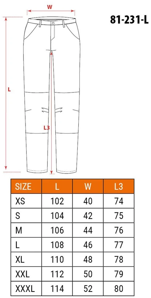 Neo Tools Kelnės PREMIUM darbo kelnės, 4 kryptimis tempiamos, L dydis