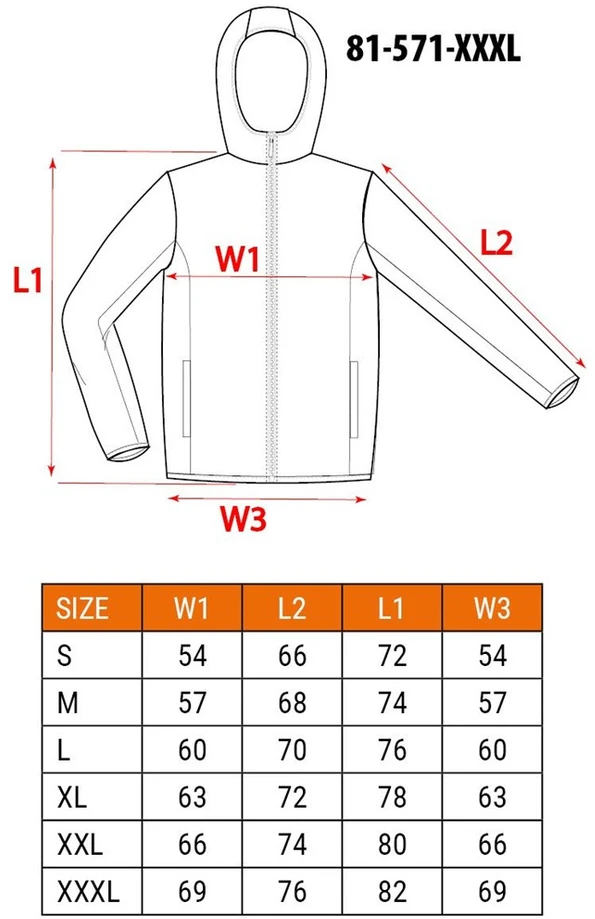 Neo Tools Striukė Striukė su 8000 PREMIUM membrana, PrimaLoft pašiltinimu, XXXL dydis