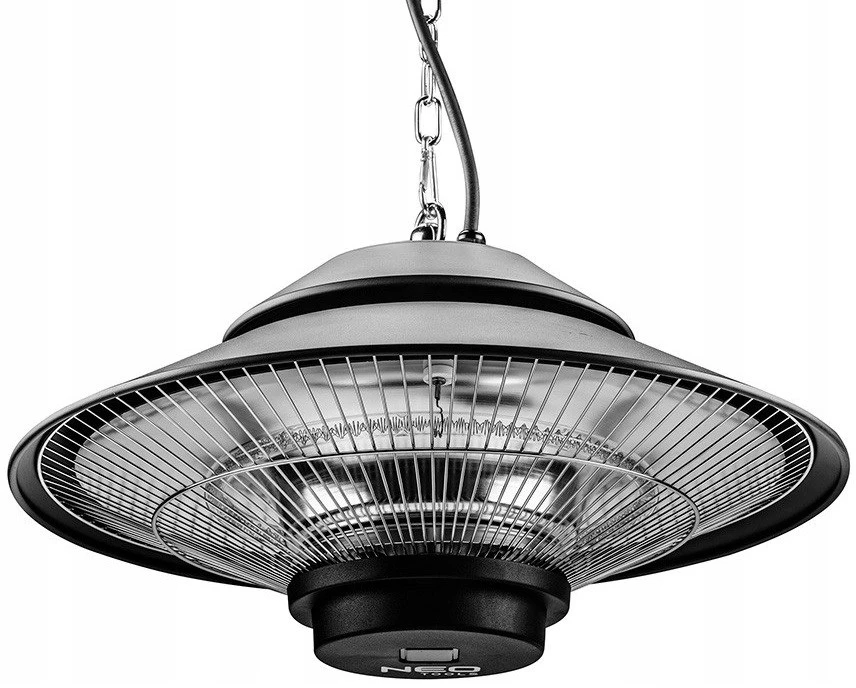 NEO TOOLS 90-034 elektrinis patalpų šildytuvas Infraraudonųjų spindulių vidaus ir lauko 1500 W Juodas