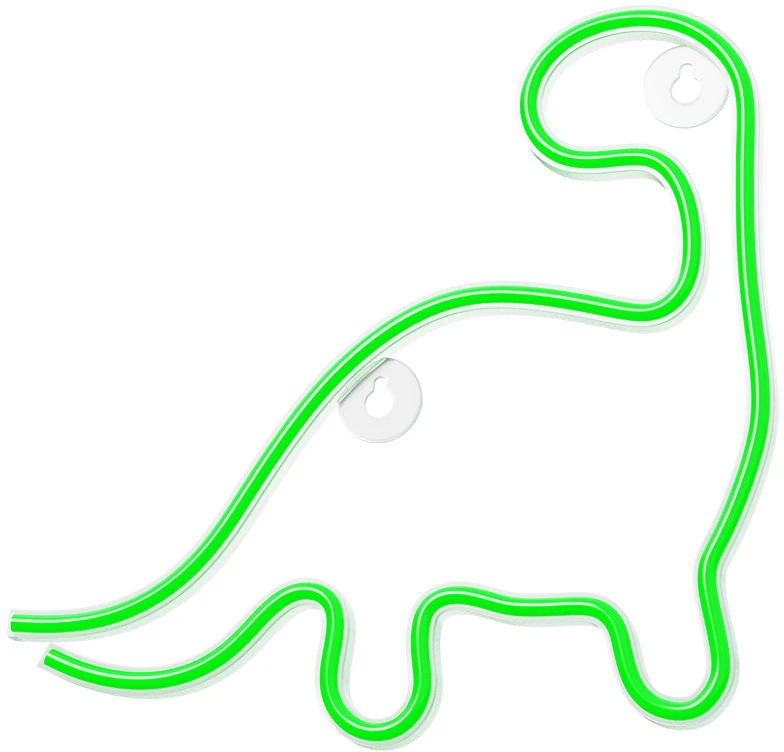 Neoninis LED šviestuvas DINOSAUR žalias NNE01 Neolia