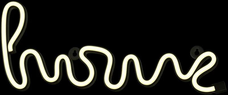 TelForceone Neoninis LED šviestuvas HOME šiltai balta Bat + USB FLNE21 Forever Light
