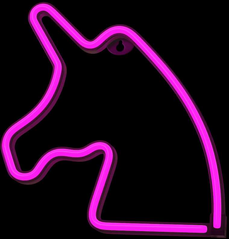 Plastrol Neon LED Light Vienaragis rožinė Bat + USB FLNE01 Forever Light