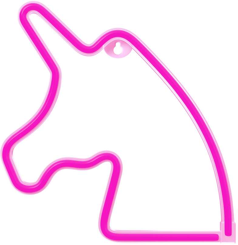 Plastrol Neon LED Light Vienaragis rožinė Bat + USB FLNE01 Forever Light