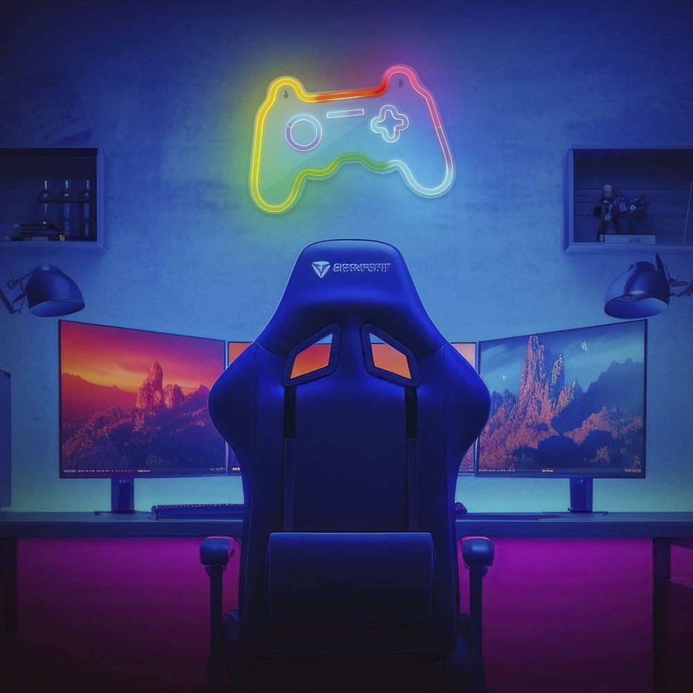 Neoninis LED RGB ŽAIDIMŲ PULTAS FLRNE04 + RC Forever Light