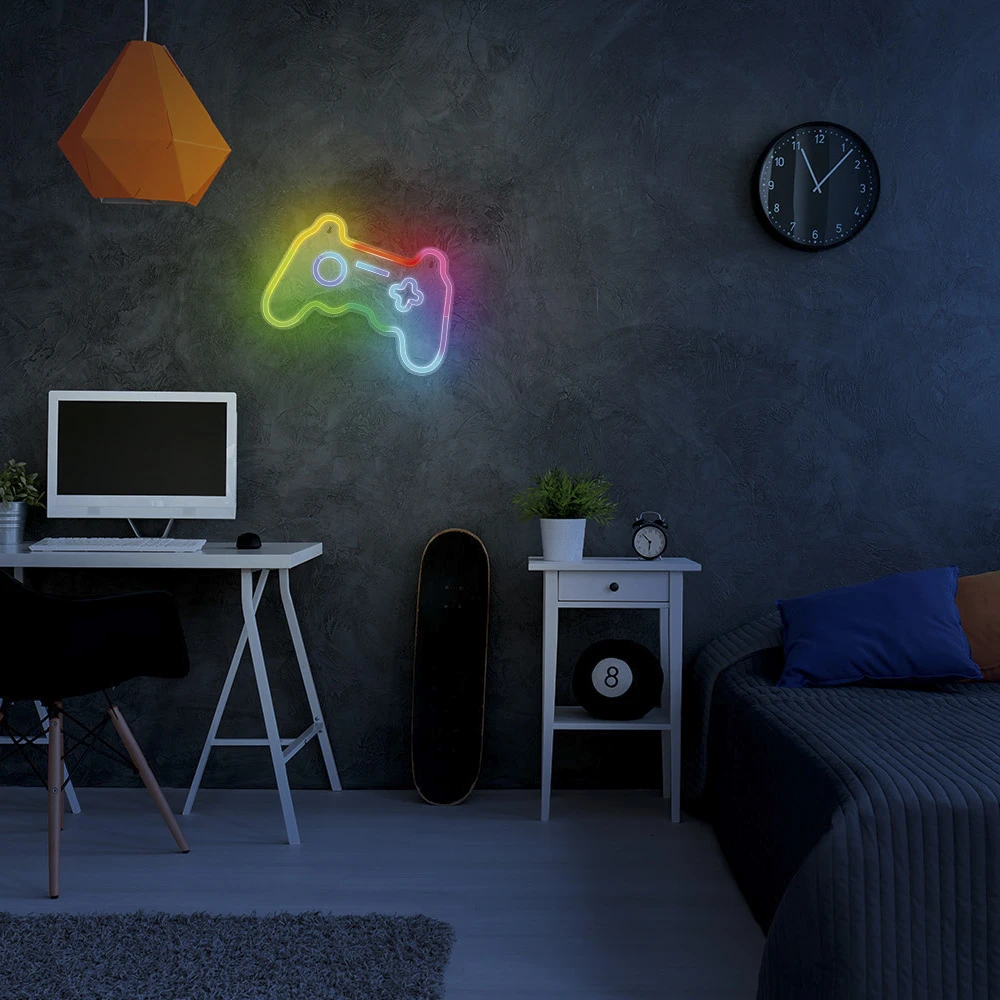 Neoninis LED RGB ŽAIDIMŲ PULTAS FLRNE04 + RC Forever Light