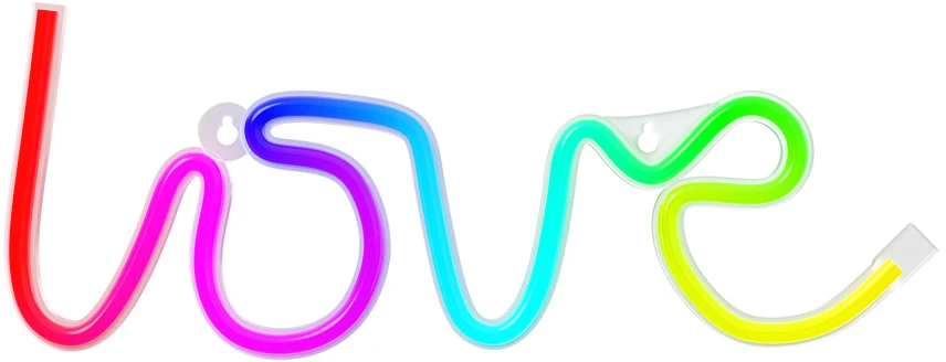 Neoninis LED RGB LOVE FLRN01 + RC Forever Light
