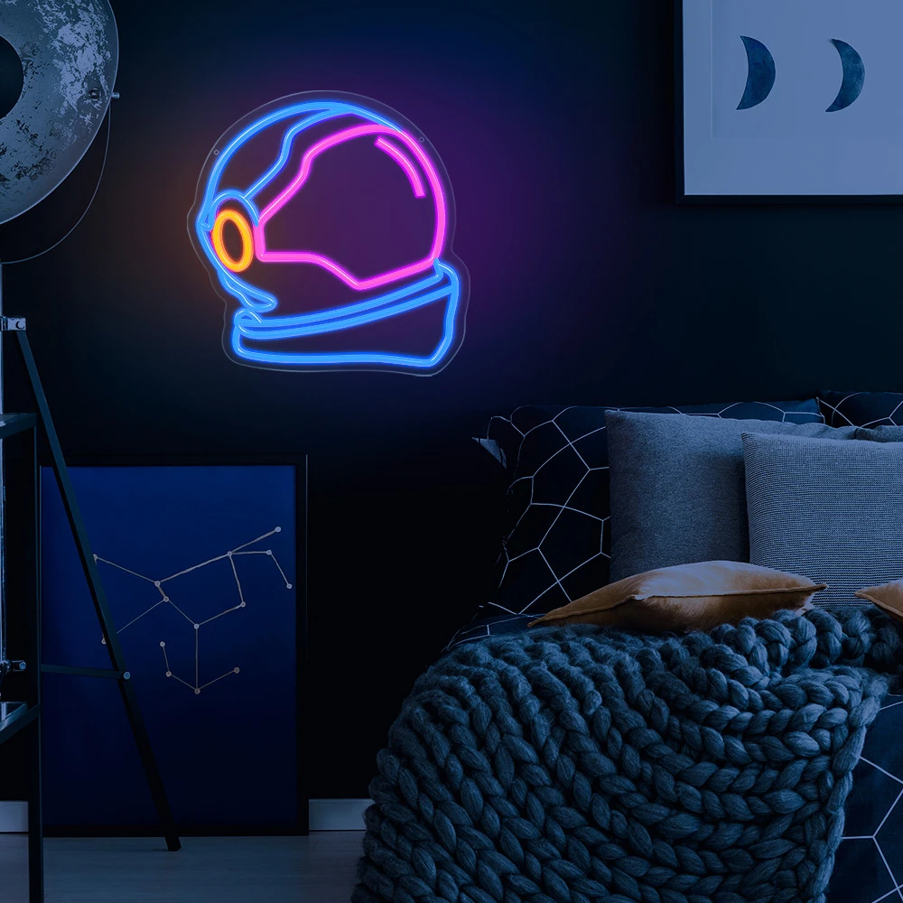 Neoninis PLEXI LED ASTRONAUTAS daugiaspalvis FPNE22 Forever Light