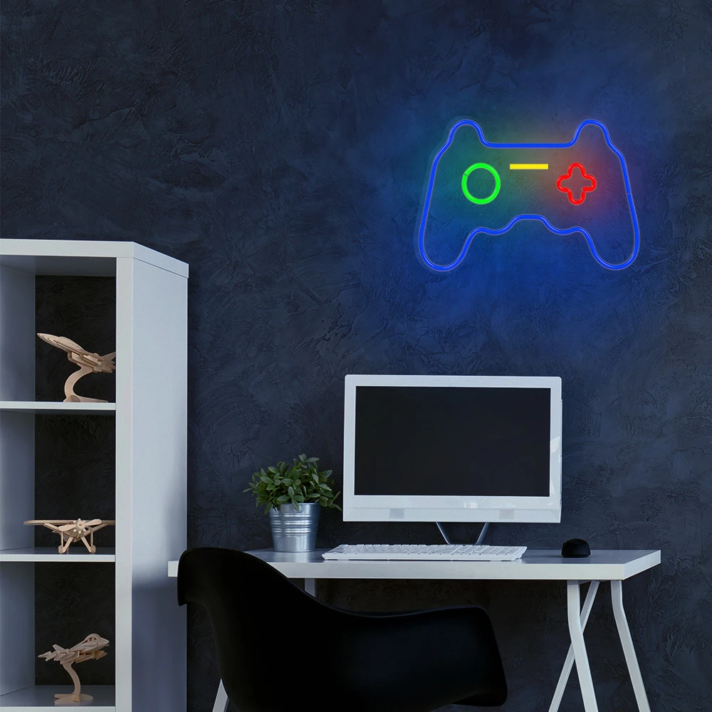 Neoninis PLEXI LED ŽAIDIMŲ PULTELIS daugiaspalvis FPNE03X Forever Light