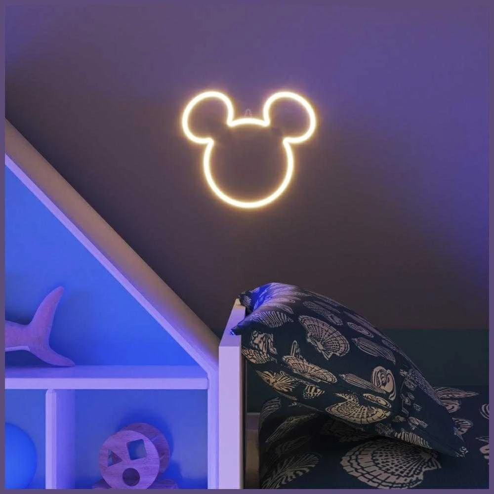 Yellowpop Neoninės geltonosios pop Disney mini Mikio ausytės