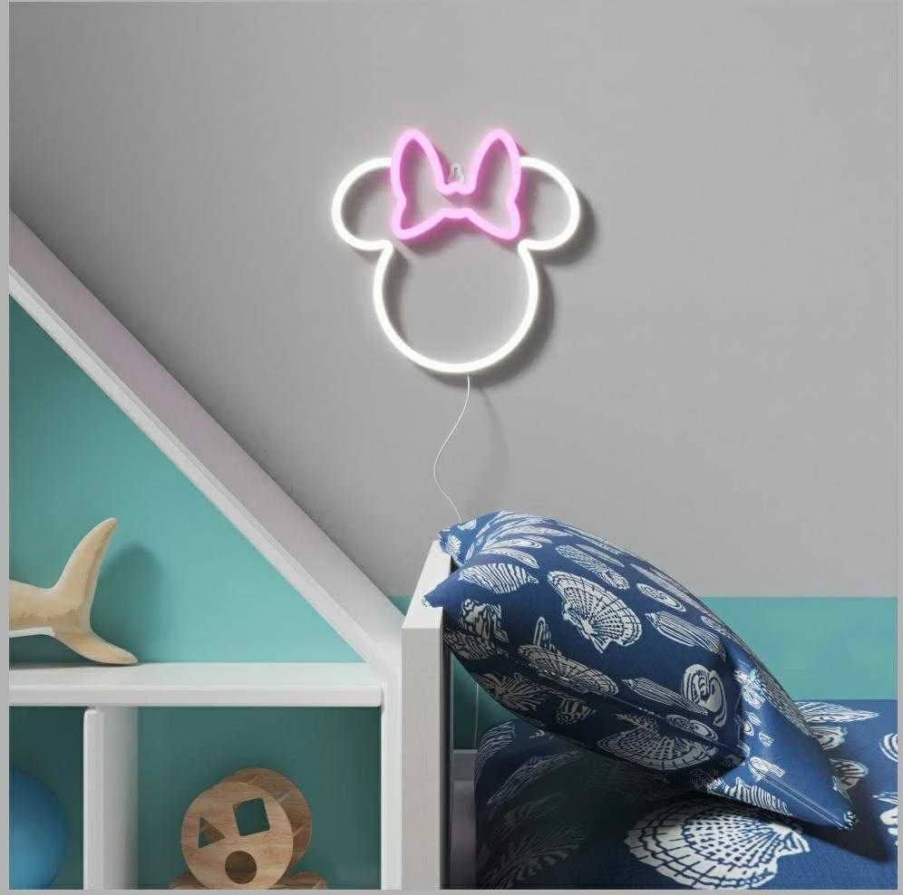 Trefl Yellowpop Neoninės geltonos spalvos „Disney“ mini Minnie ausytės