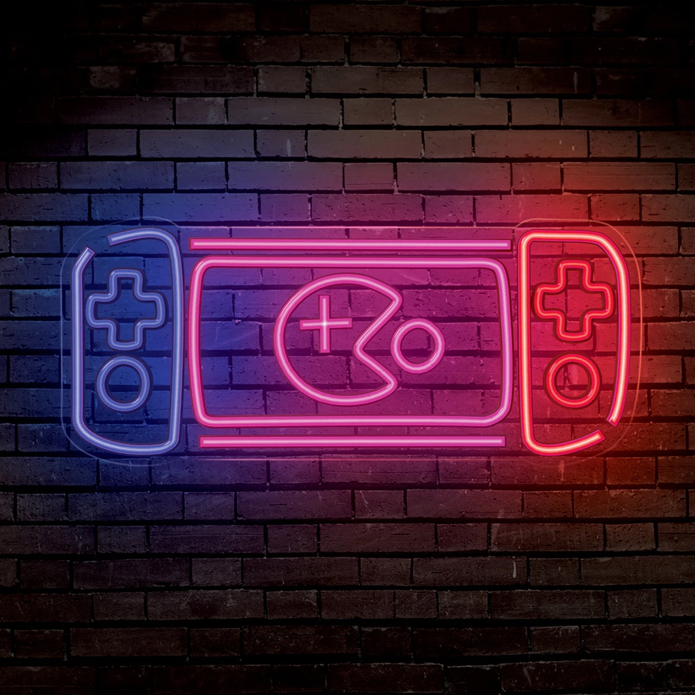 Neoninis PLEXI LED GAME Žaidimų konsolė įvairiaspalvis FPNE27 Forever Light
