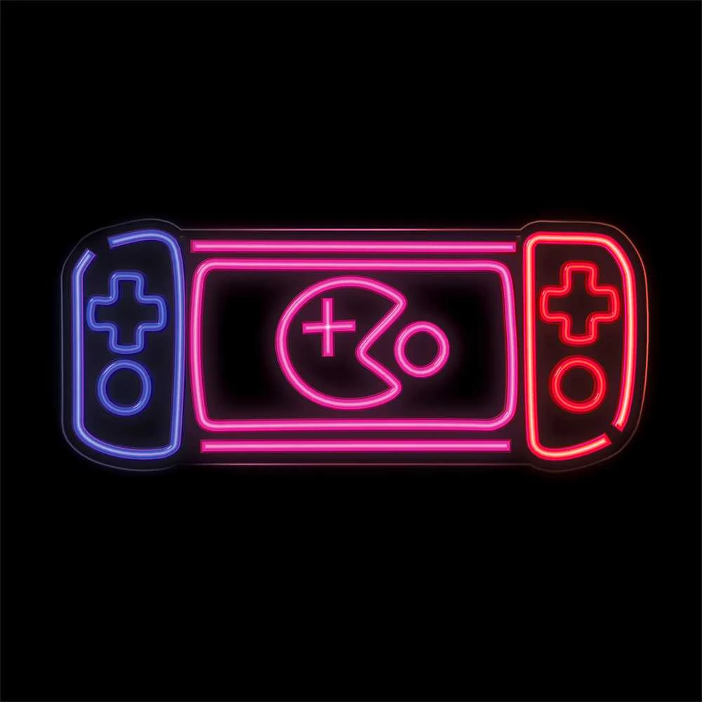 Neoninis PLEXI LED GAME Žaidimų konsolė įvairiaspalvis FPNE27 Forever Light