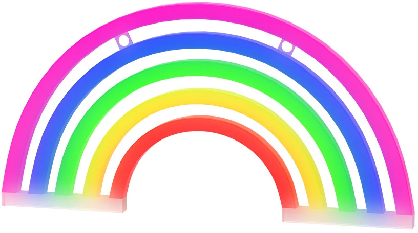 Neoninė LED lemputė RAINBOW 5 spalvų FLNE14X Forever Light
