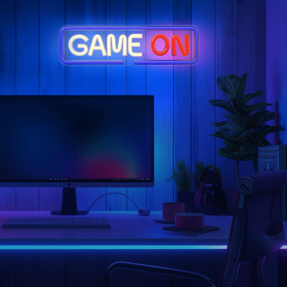Neoninis PLEXI LED GAME ON daugiaspalvis FPNE23 Forever Light