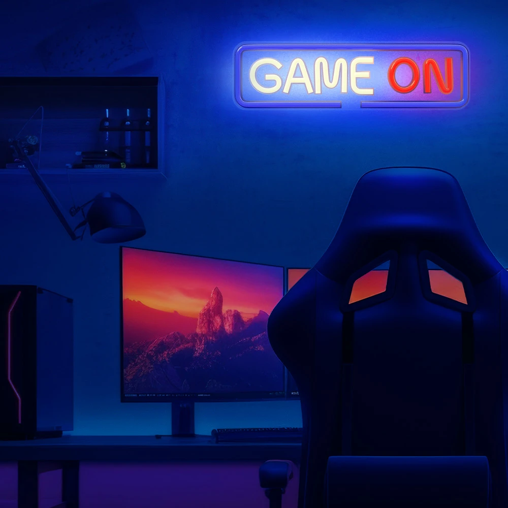 Neoninis PLEXI LED GAME ON daugiaspalvis FPNE23 Forever Light
