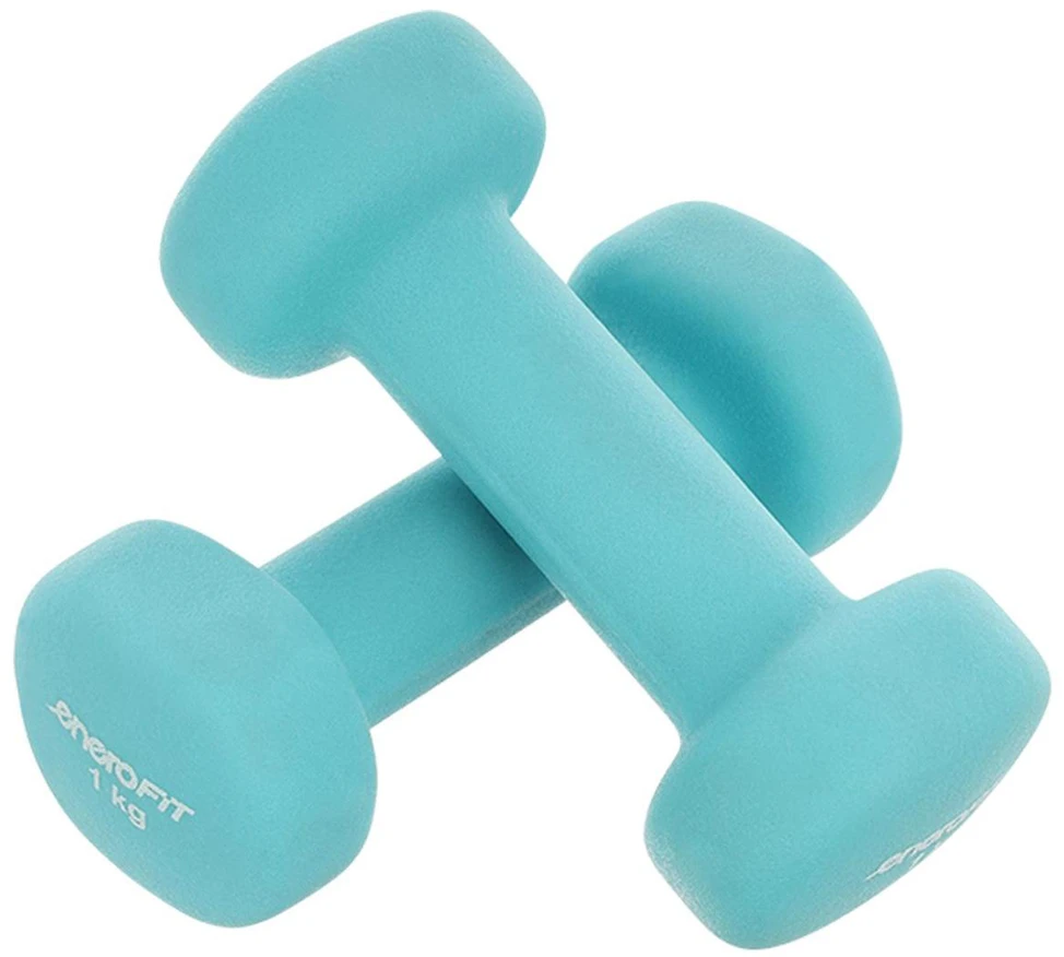 Enero Neoprininiai hanteliai 2x1 kg