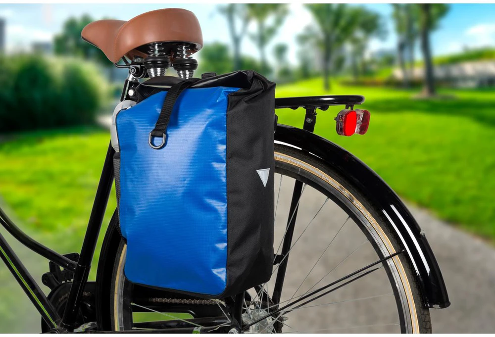 Dviračio krepšys Dunlop, 15 l, mėlynas