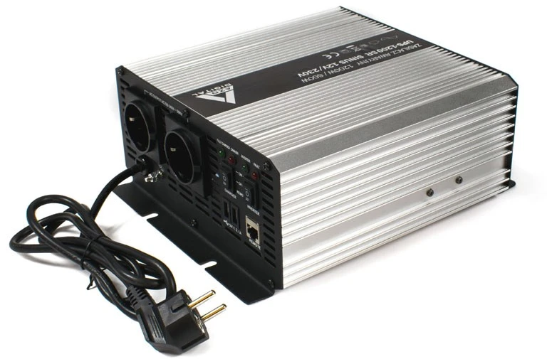 Nepertraukiamo maitinimo šaltinis (UPS + AVR) AZO Digital 12V UPS-1200SR Sinus 1200W/600W 12V/230V
