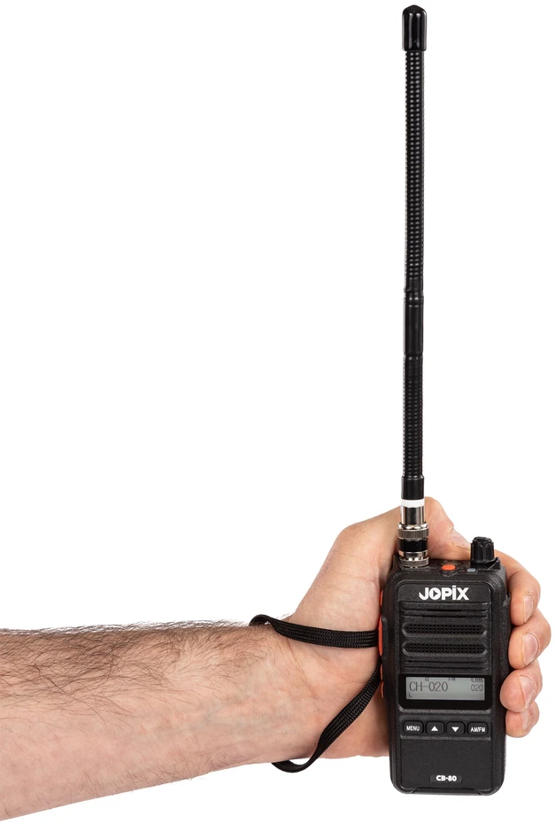 Nešiojama CB radijo stotelė JOPIX CB-80 AM/FM, 4W