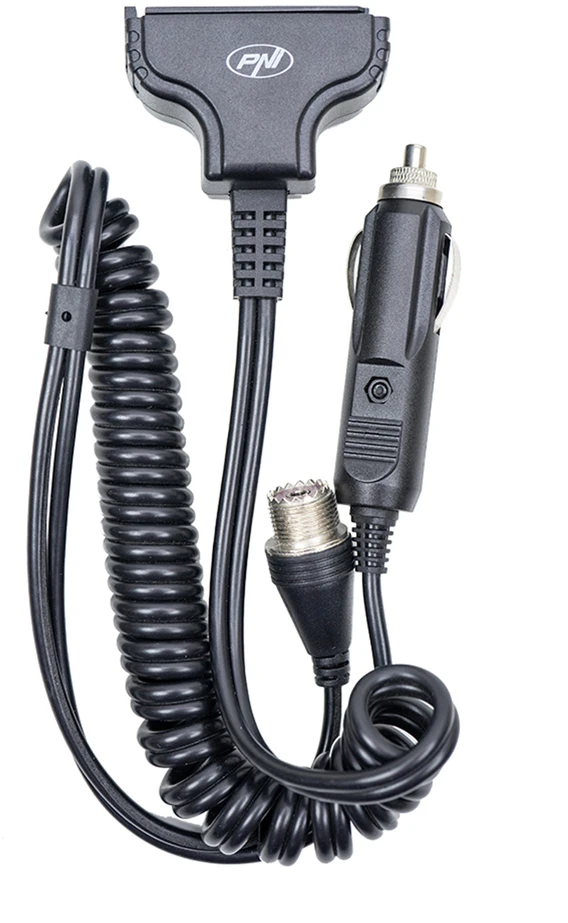 Nešiojama CB radijo stotelė PNI Escort HP 62DE vokiška versija, daugiastandartė, 4W, 12V, AM-FM, 5 lygių reguliuojamas ASQ, 9 lygių RF Gain, Dual Watch, Scan, Lock