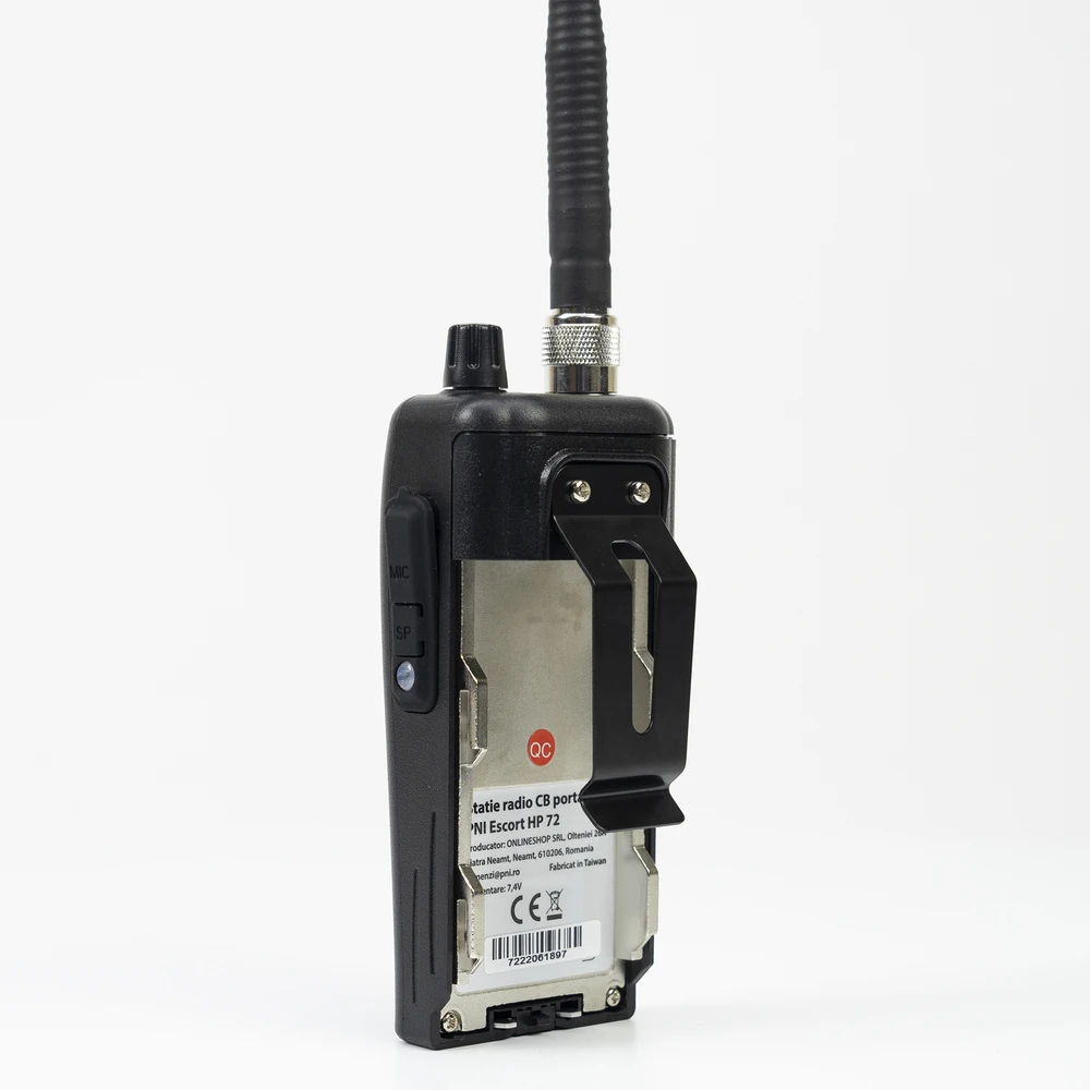 Nešiojama CB radijo stotelė PNI Escort HP 72, 4W, AM-FM, ASQ, Dual Watch, Scan, be baterijos