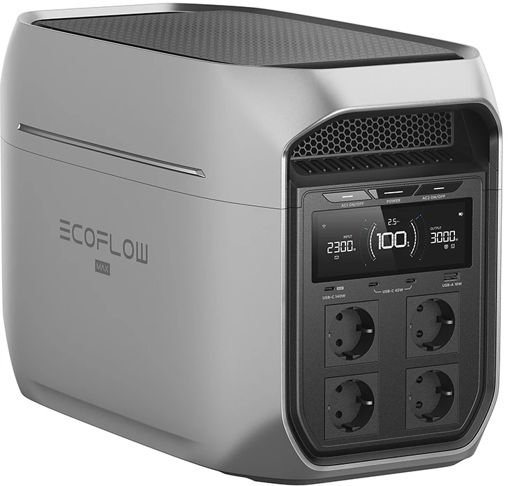 Nešiojama elektrinė EcoFlow DELTA 3 Max Plus (2048 Wh)