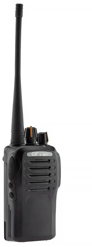 Nešiojama PMR radijo stotelė CRT 7WP, atspari vandeniui IP67, Vox, TOT, Scrambler