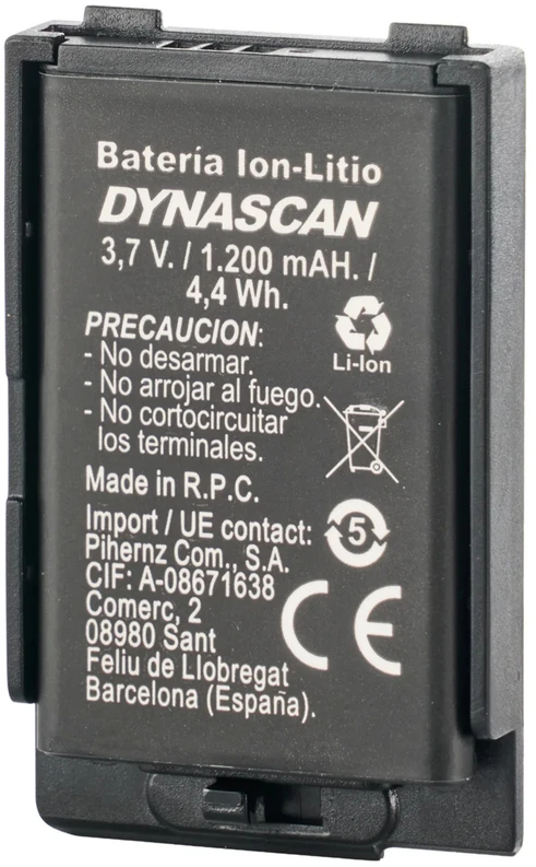 Nešiojama PMR radijo stotelė Dynascan 3A 446MHz, 0,5W, 16 kanalų, VOX, juoda