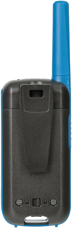 Nešiojama PMR radijo stotelė PNI Decross DC63 mėlyna, 446MHz, 0.5W, 16 kanalų, 1000mAh NiMH, IPx4, 2 vienetų komplektas