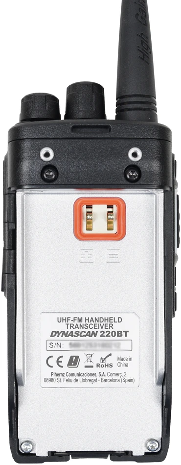 Nešiojama radijo stotelė Dynascan 220BT 446MHz PMR, 0.5W, 16 kanalų