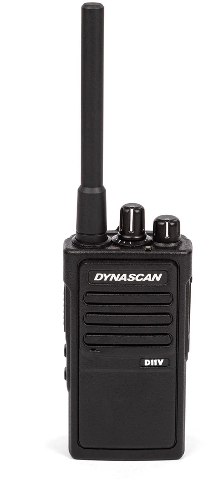 Nešiojama radijo stotelė Dynascan D11V DMR VHF, 136-174 MHz, 32 kanalai